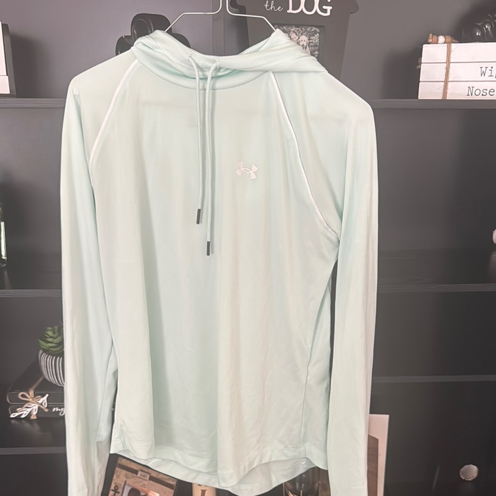 Under Armour Mint Green Pullover Hoodie